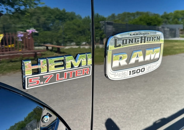 Dodge RAM cena 91999 przebieg: 260000, rok produkcji 2014 z Trzebnica małe 742